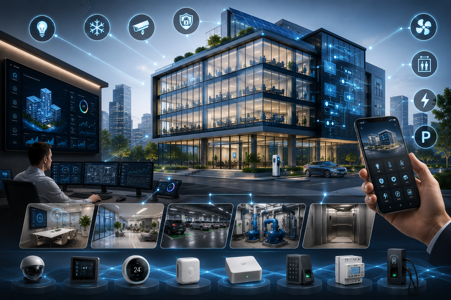 Commercial Smart Building Automation